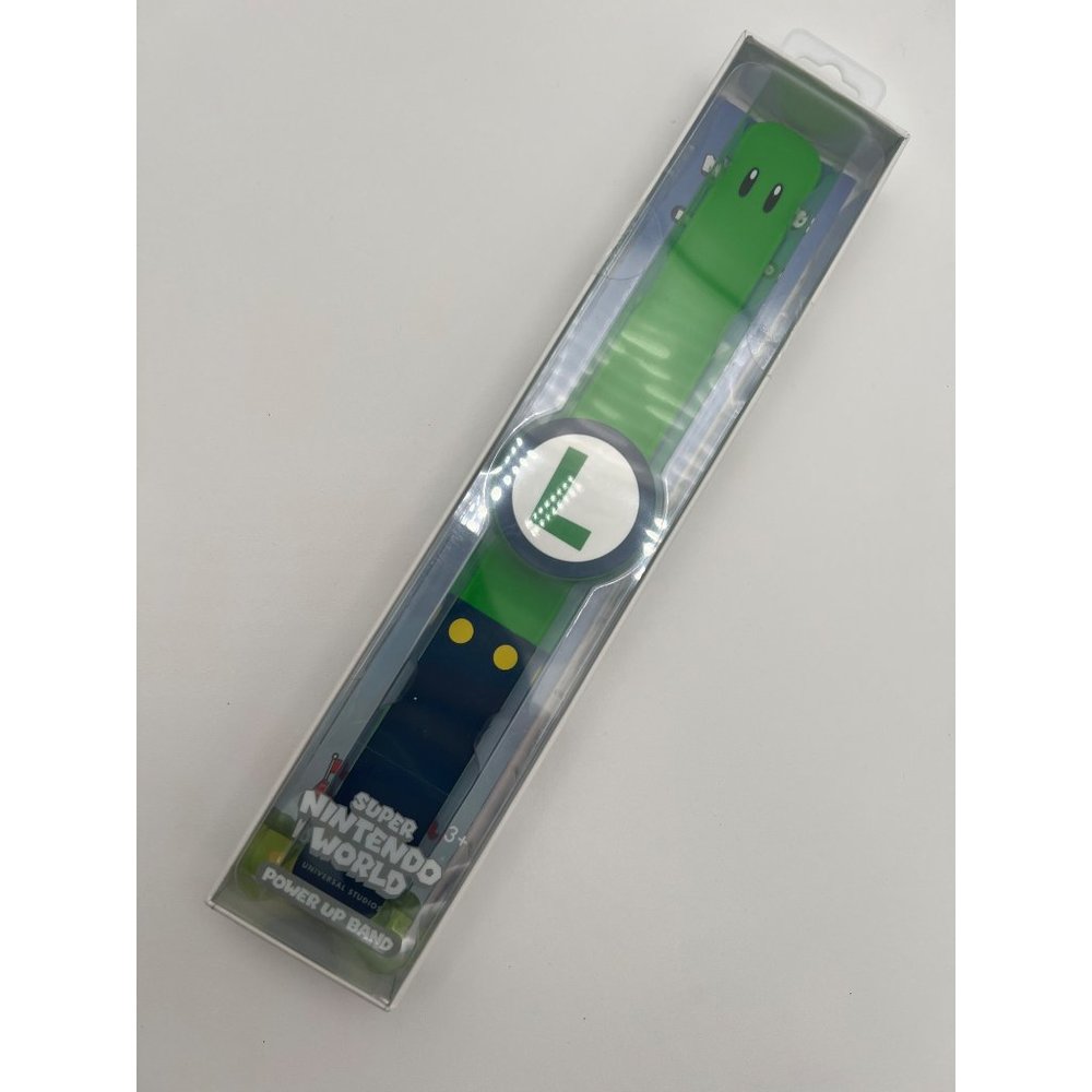 Luigi Super Nintendo World Power Up Band Universal Studios NIB